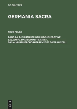Abbildung von Krausen | Germania Sacra. Neue Folge 24 | 1. Auflage | 2013 | beck-shop.de