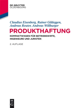 Abbildung von Eisenberg / Gildeggen | Produkthaftung | 2. Auflage | 2014 | beck-shop.de