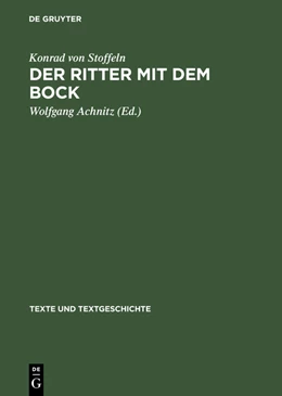 Abbildung von Stoffeln / Achnitz | Der Ritter mit dem Bock | 1. Auflage | 2013 | beck-shop.de