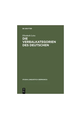 Abbildung von Leiss | Die Verbalkategorien des Deutschen | 1. Auflage | 2013 | beck-shop.de