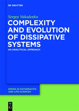 Abbildung von Vakulenko | Complexity and Evolution of Dissipative Systems | 1. Auflage | 2013 | beck-shop.de