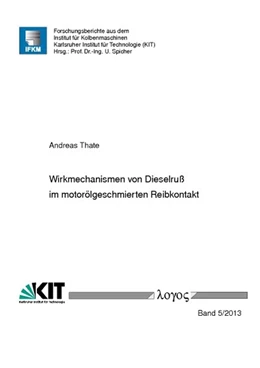 Abbildung von Thate | Wirkmechanismen von Dieselruß im motorölgeschmierten Reibkontakt | 1. Auflage | 2013 | 5/2013 | beck-shop.de