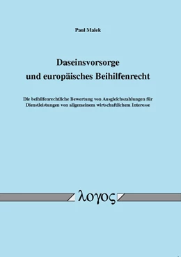 Abbildung von Malek | Daseinsvorsorge und europäisches Beihilfenrecht | 1. Auflage | 2014 | beck-shop.de
