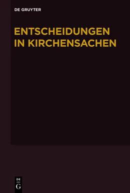 Abbildung von Muckel / Baldus | Entscheidungen in Kirchensachen seit 1946 Band 55 | 1. Auflage | 2013 | beck-shop.de