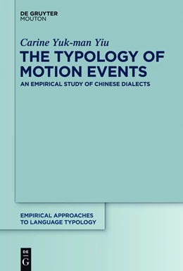 Abbildung von Yuk-Man Yiu | The Typology of Motion Events | 1. Auflage | 2013 | beck-shop.de