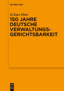 Abbildung von Hien | 150 Jahre deutsche Verwaltungsgerichtsbarkeit | 1. Auflage | 2013 | 191 | beck-shop.de