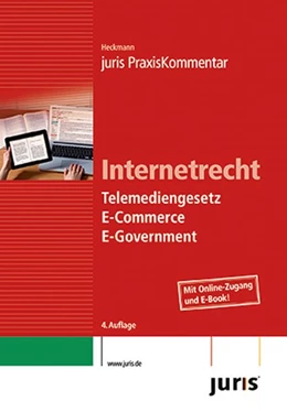 Abbildung von Heckmann (Hrsg.) | juris PraxisKommentar Internetrecht | 4. Auflage | 2014 | beck-shop.de