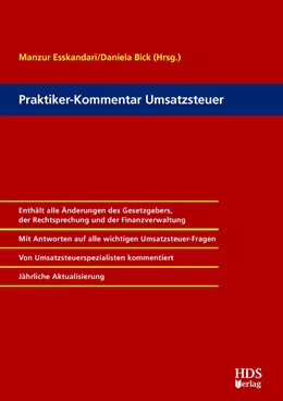 Abbildung von Esskandari / Bick (Hrsg.) | Praktiker-Kommentar Umsatzsteuer | 1. Auflage | 2017 | beck-shop.de