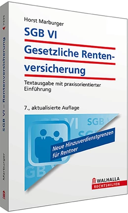 Abbildung von Marburger | SGB VI - Gesetzliche Rentenversicherung | 7. Auflage | 2014 | beck-shop.de