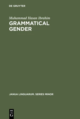 Abbildung von Ibrahim | Grammatical Gender | 1. Auflage | 2014 | beck-shop.de