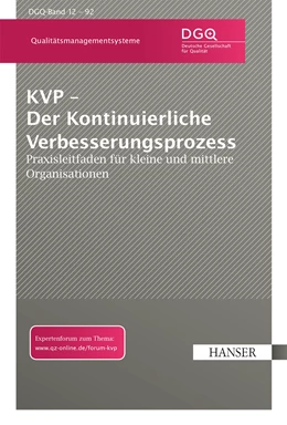 Abbildung von KVP - Der Kontinuierliche Verbesserungsprozess | 1. Auflage | 2014 | beck-shop.de