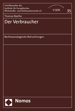 Abbildung von Roethe | Der Verbraucher | 1. Auflage | 2014 | 35 | beck-shop.de