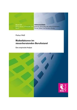 Abbildung von Weiß | Risikofaktoren im steuerberatenden Berufsstand | 1. Auflage | 2013 | 329 | beck-shop.de