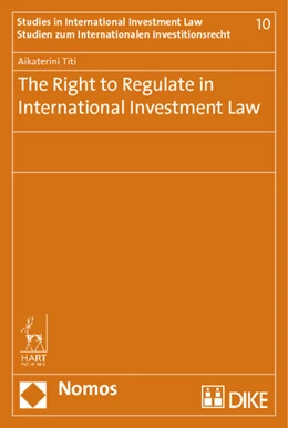 Abbildung von Titi | The Right to Regulate in International Investment Law | 1. Auflage | 2014 | 10 | beck-shop.de