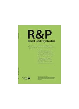 Abbildung von R & P - Recht und Psychiatrie | 36. Auflage | 2023 | beck-shop.de
