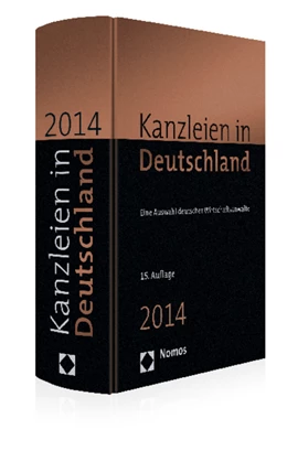 Abbildung von Kanzleien in Deutschland | 15. Auflage | 2014 | beck-shop.de