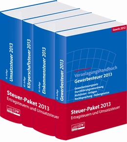 Abbildung von IDW (Hrsg.) | Steuer-Paket 2013: Ertragsteuern und Umsatzsteuer | 1. Auflage | 2014 | beck-shop.de