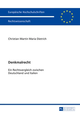 Abbildung von Dietrich | Denkmalrecht | 1. Auflage | 2013 | 5529 | beck-shop.de