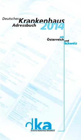 Abbildung von Deutsches Krankenhaus Adressbuch 2014 | 52. Auflage | 2014 | beck-shop.de