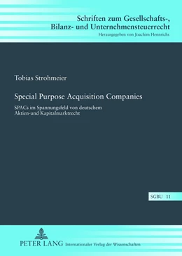 Abbildung von Strohmeier | Special Purpose Acquisition Companies | 1. Auflage | 2012 | 11 | beck-shop.de