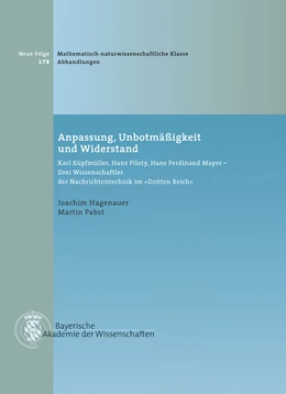 Abbildung von Hagenauer, Joachim / Pabst, Martin | Anpassung, Unbotmäßigkeit und Widerstand | 1. Auflage | 2014 | Heft 178 | beck-shop.de