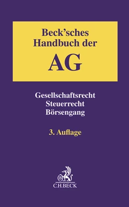 Abbildung von Beck'sches Handbuch der AG | 3. Auflage | 2018 | beck-shop.de