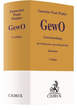 Abbildung von Ennuschat / Wank | Gewerbeordnung: GewO | 9. Auflage | 2020 | beck-shop.de