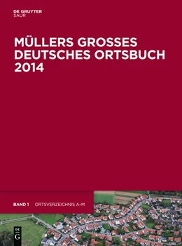 Abbildung von Müllers Großes Deutsches Ortsbuch 2014 | 34. Auflage | 2014 | beck-shop.de