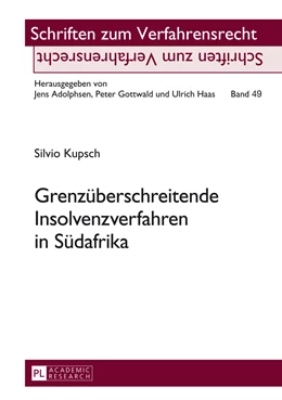 Abbildung von Kupsch | Grenzüberschreitende Insolvenzverfahren in Südafrika | 1. Auflage | 2014 | 49 | beck-shop.de