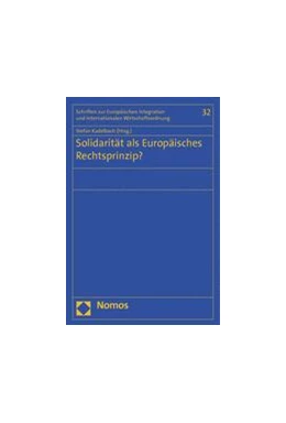 Abbildung von Kadelbach (Hrsg.) | Solidarität als Europäisches Rechtsprinzip? | 1. Auflage | 2014 | 32 | beck-shop.de