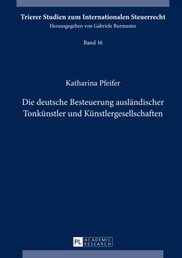 Abbildung von Rudersdorf | Die deutsche Besteuerung ausländischer Tonkünstler und Künstlergesellschaften | 1. Auflage | 2014 | 16 | beck-shop.de