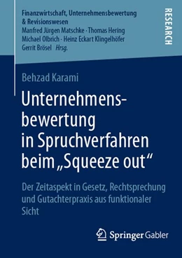 Abbildung von Karami | Unternehmensbewertung in Spruchverfahren beim „Sqeeze out“ | 1. Auflage | 2014 | beck-shop.de
