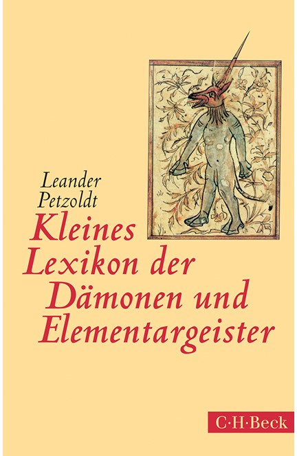 Cover: Leander Petzoldt, Kleines Lexikon der Dämonen und Elementargeister