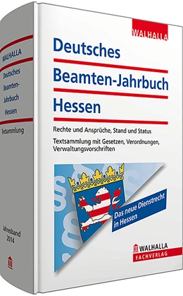 Abbildung von Walhalla Fachredaktion | Deutsches Beamten-Jahrbuch Hessen Jahresband 2014 | 1. Auflage | 2014 | beck-shop.de