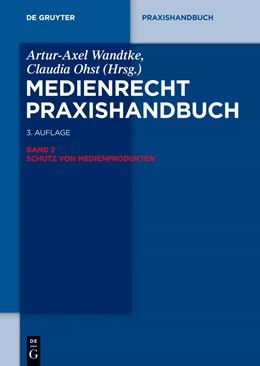 Abbildung von Czernik / Jani | Medienrecht 2. Schutz von Medienprodukten | 3. Auflage | 2014 | beck-shop.de