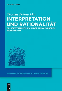 Abbildung von Petraschka | Interpretation und Rationalität | 1. Auflage | 2014 | beck-shop.de