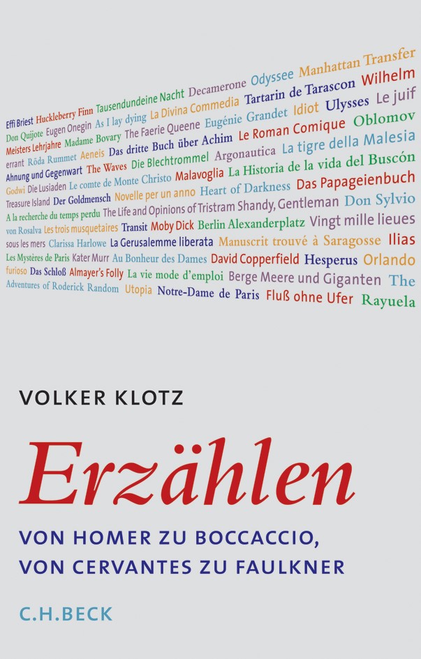 Cover: Klotz, Volker, Erzählen