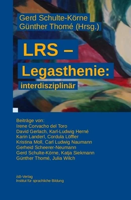 Abbildung von Corvacho del Toro / Schulte-Körne | LRS - Legasthenie: interdisziplinär | 1. Auflage | 2014 | beck-shop.de