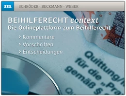 Abbildung von Schröder / Beckmann | Beihilferecht context | 1. Auflage | | beck-shop.de