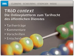 Abbildung von TRöD context | 1. Auflage | | beck-shop.de