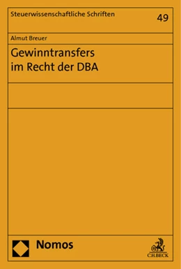 Abbildung von Breuer | Gewinntransfers im Recht der DBA | 1. Auflage | 2014 | 49 | beck-shop.de