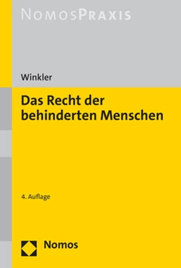 Abbildung von Winkler | Das Recht der behinderten Menschen | 4. Auflage | 2026 | beck-shop.de
