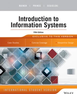 Abbildung von Rainer / Prince | Introduction to Information Systems | 5. Auflage | 2014 | beck-shop.de