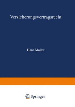 Abbildung von Möller | Versicherungsvertragsrecht | 3. Auflage | 1977 | 10 | beck-shop.de