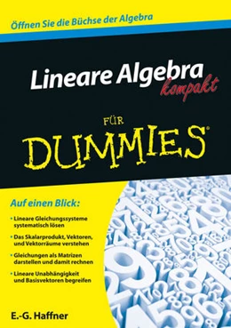 Abbildung von Haffner | Lineare Algebra kompakt für Dummies | 1. Auflage | 2014 | beck-shop.de