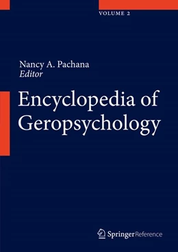 Abbildung von Pachana | Encyclopedia of Geropsychology | 1. Auflage | 2017 | beck-shop.de