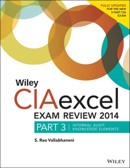Abbildung von Vallabhaneni | Wiley CIAexcel Exam Review 2014 | 5. Auflage | 2014 | 3 | beck-shop.de