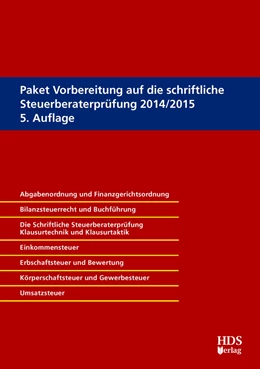 Abbildung von Paket • Vorbereitung auf die schriftliche Steuerberaterprüfung 2014/2015 | 5. Auflage | 2014 | beck-shop.de