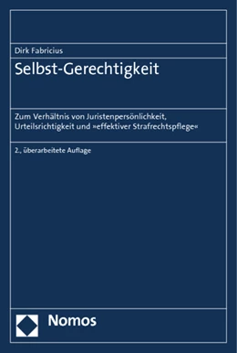 Abbildung von Fabricius | Selbst-Gerechtigkeit | 2. Auflage | 2014 | beck-shop.de
