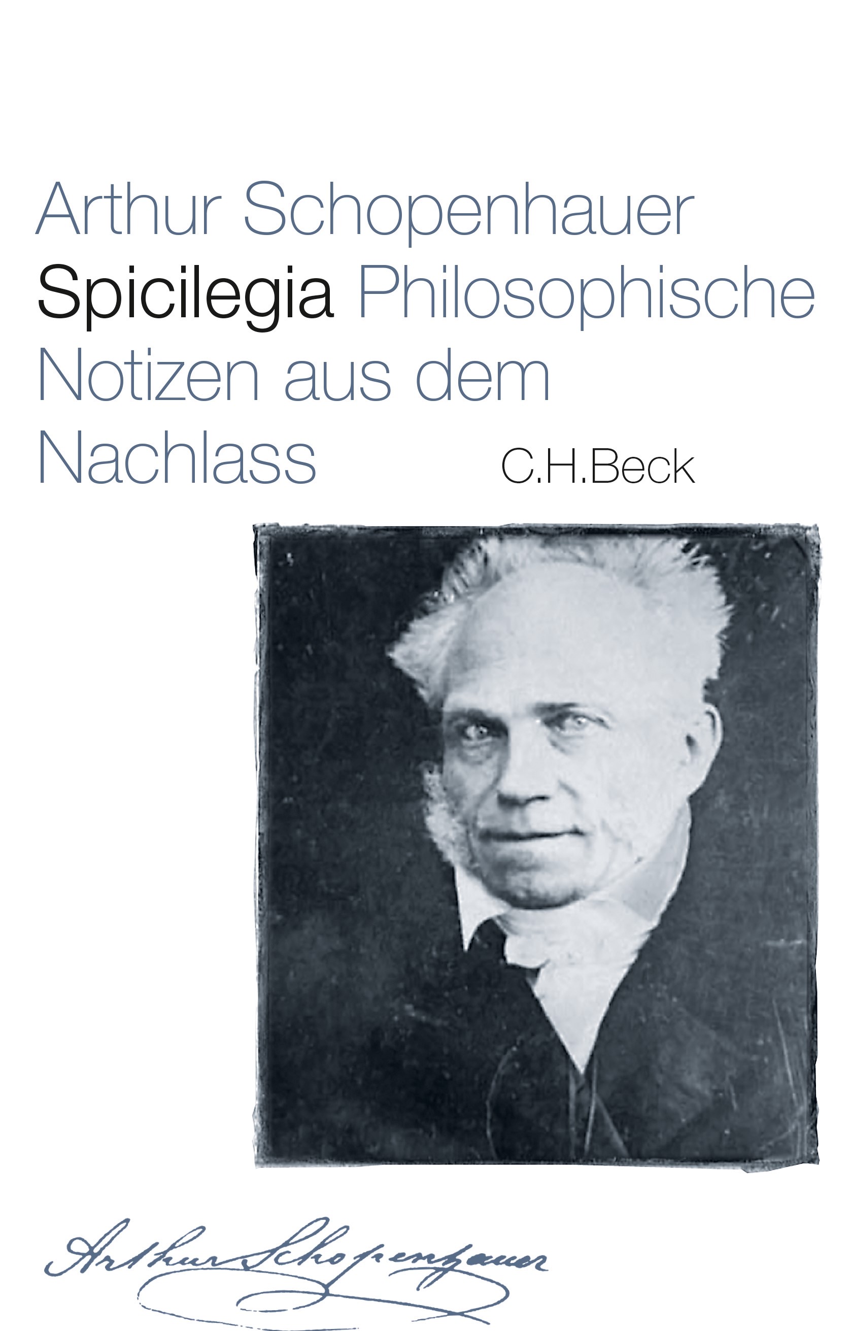 Cover: Schopenhauer, Arthur, Spicilegia